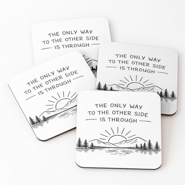Item preview, the only way to the other side is through designed and sold by Side Quest Co..