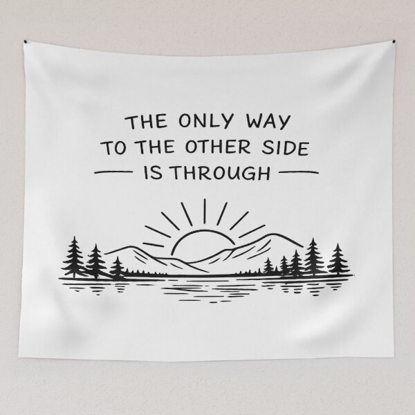 Item preview, the only way to the other side is through designed and sold by Side Quest Co..