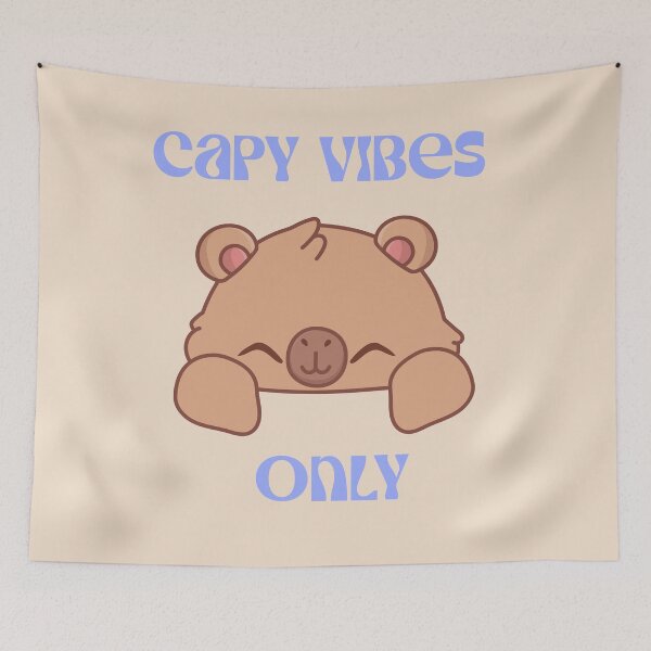 Item preview, Kawaii Capybara | Capy Vibes Only designed and sold by SpartanDStore.
