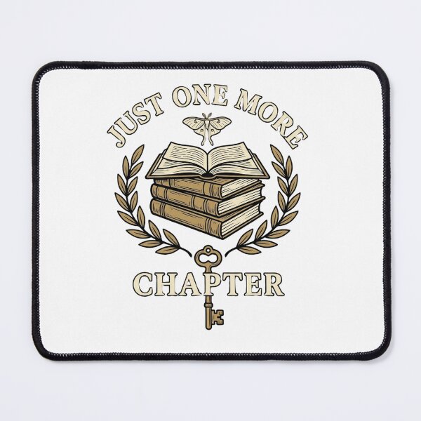 Item preview, Just One More Chapter – Dark Academia Book Lover Shirt Art designed and sold by AlexNik.
