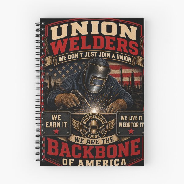 Item preview, Backbone Of America | Blue Collar Welder Shirt designed and sold by LabCore.