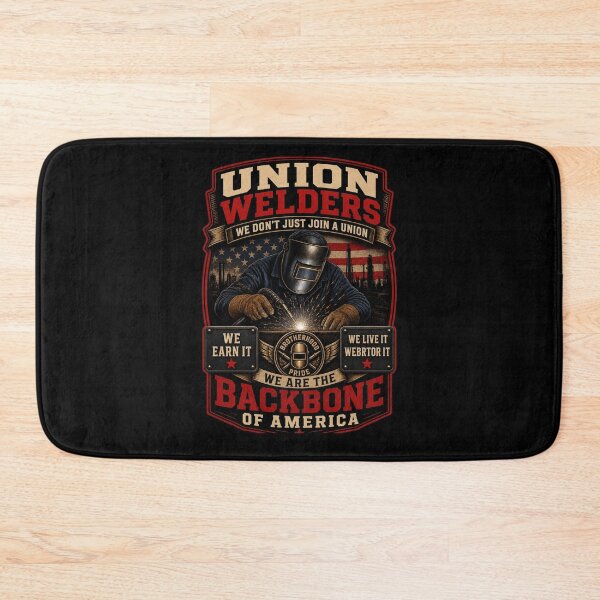 Item preview, Backbone Of America | Blue Collar Welder Shirt designed and sold by LabCore.