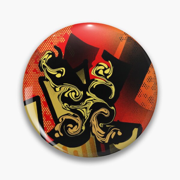 Item preview, Abstract Graffiti Liquid Gold and Black Urban Street Art Poster designed and sold by PeterJaxx.