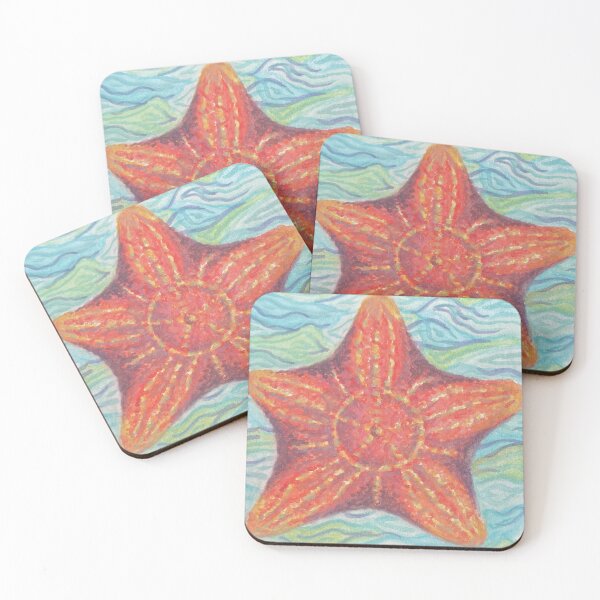 Item preview, Watercolor starfish designed and sold by ccreidcc.