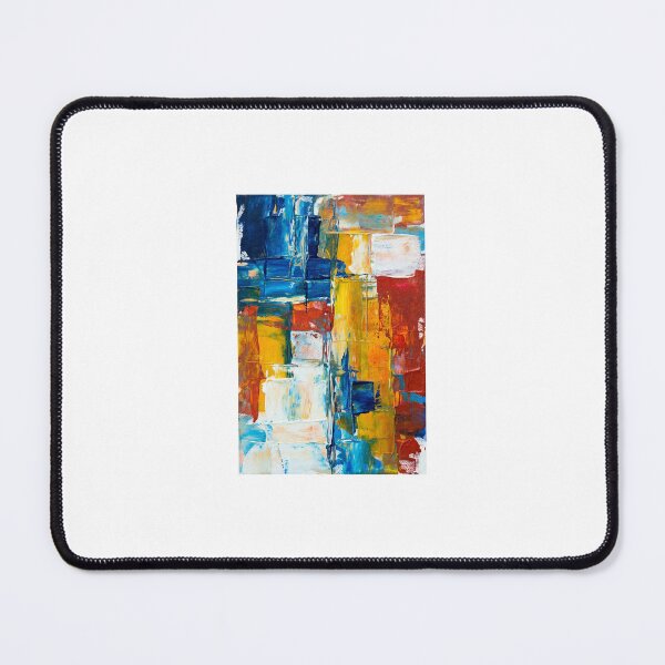 Item preview,  Vibrant Abstract Blocks in Blue, Yellow, and Red designed and sold by maplesoulkiller.