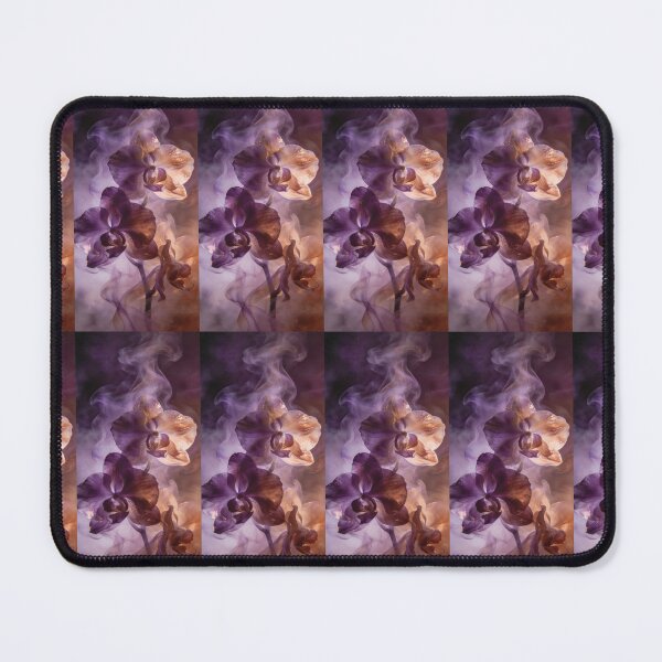 Item preview, Ethereal Purple and Gold Orchids in Mystical Smoke designed and sold by TatyanaArt.
