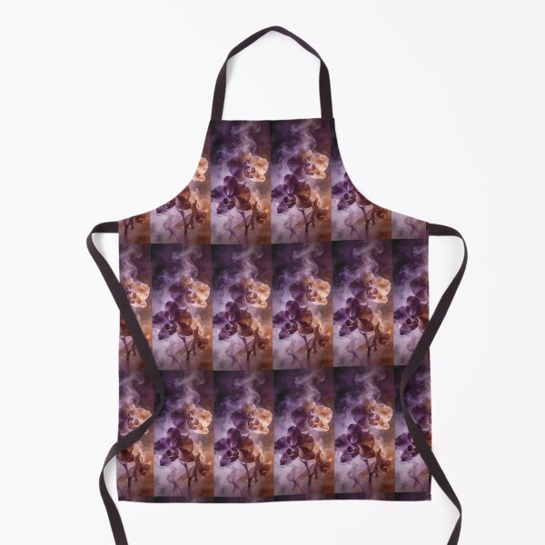 Item preview, Ethereal Purple and Gold Orchids in Mystical Smoke designed and sold by TatyanaArt.