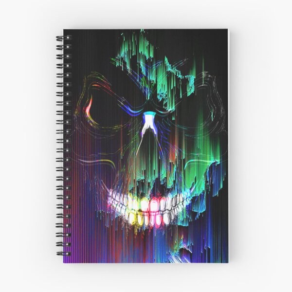 Item preview, Cyberpunk Glitch Skull Art: Digital Static Wave designed and sold by Carpediemdeluxe.
