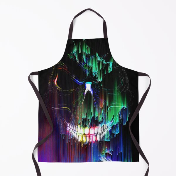 Item preview, Cyberpunk Glitch Skull Art: Digital Static Wave designed and sold by Carpediemdeluxe.