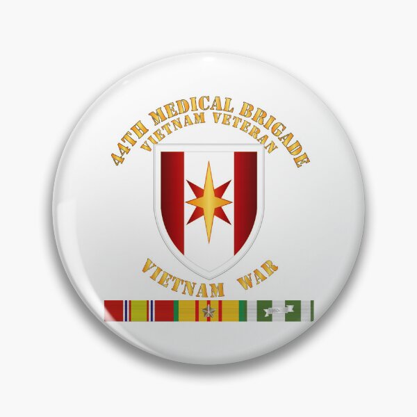 Item preview, Army - 44th Medical Bde - Vietnam Vet w SVC Rib designed and sold by Military Insignia Products.