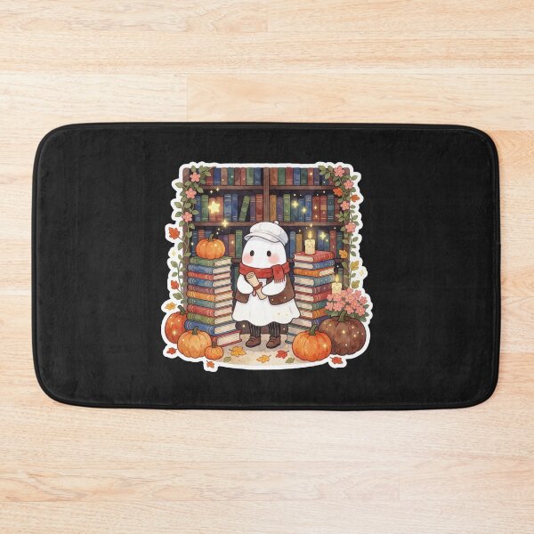 Item preview, Ghost Librarian | Cozy Bookish Halloween Spirit designed and sold by AillustriaAK.