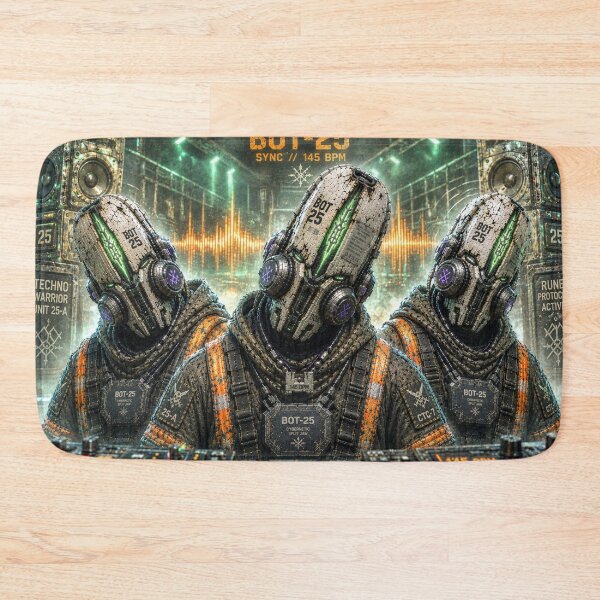 Item preview, BOT-25 // Techno Warrior Sync designed and sold by LAPUTIK.