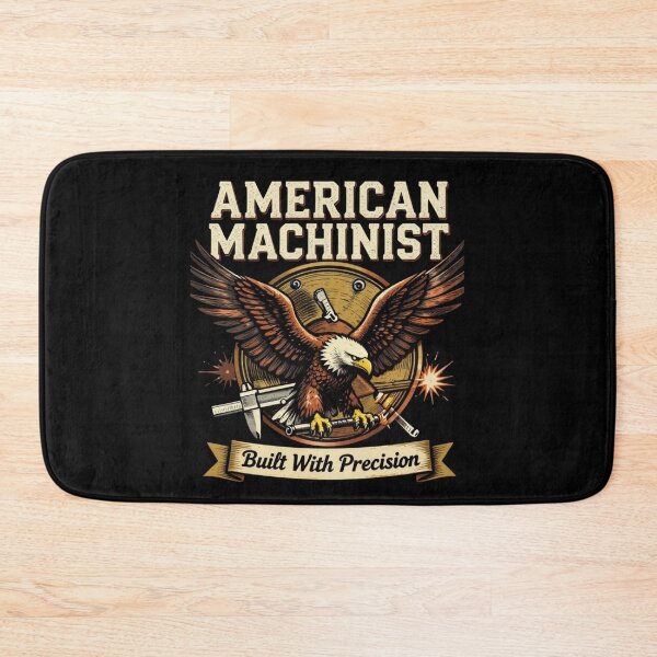 Item preview, American Machinist Eagle Pride | CNC Operator Shirt designed and sold by LabCore.