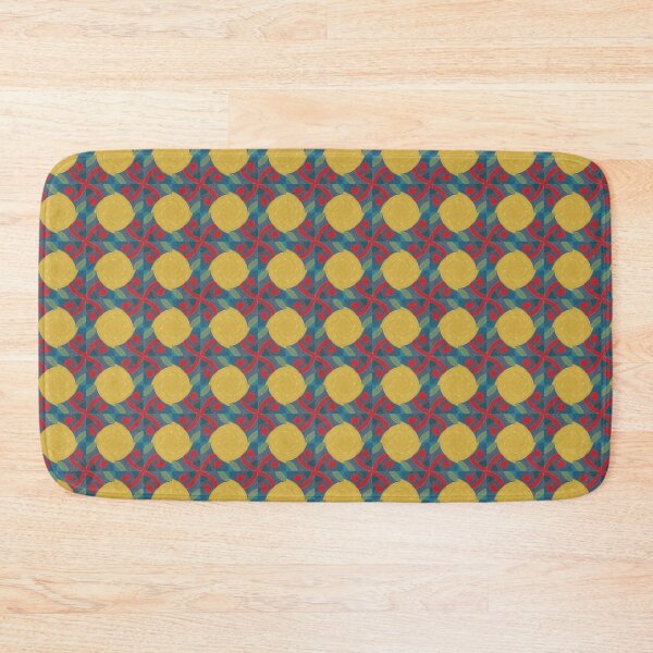 Item preview, Vibrant Geometric Repeat Pattern – Retro Colorful Abstract Design designed and sold by Hues of Zen.