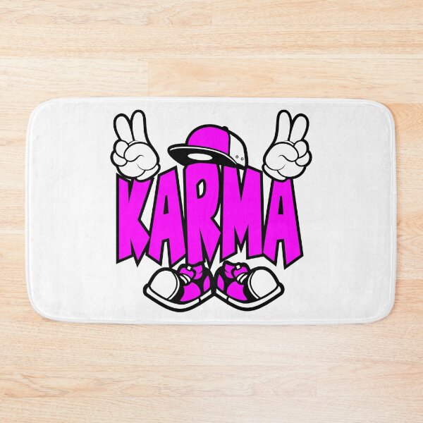 Item preview, Karma - PHILOSOPHY Fuchsia Comic Words funny  designed and sold by NFTWords.