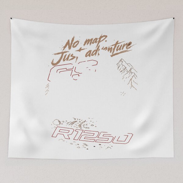 Item preview, R1250 GS Adventure - No Map Just Adventure Line Art designed and sold by b4dust.