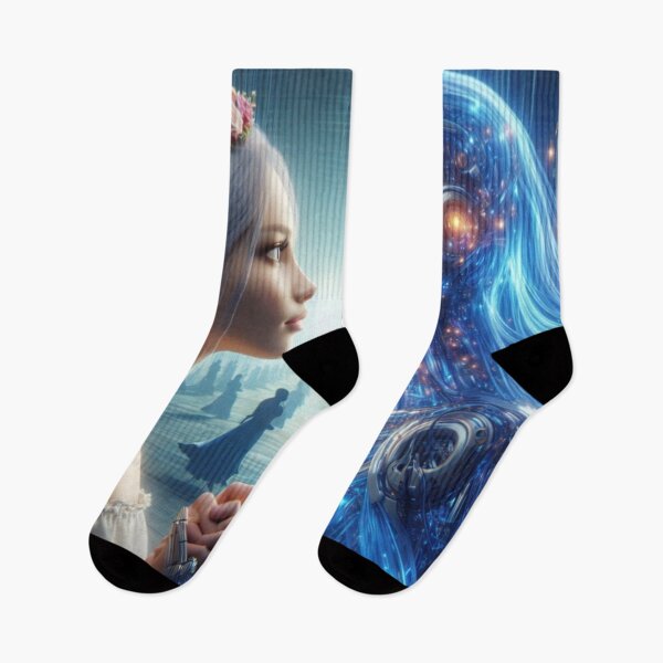 Item preview, Sci Fi Wedding | Robot Bride and Human Bride | Futuristic WLW Love designed and sold by IRON SIREN.