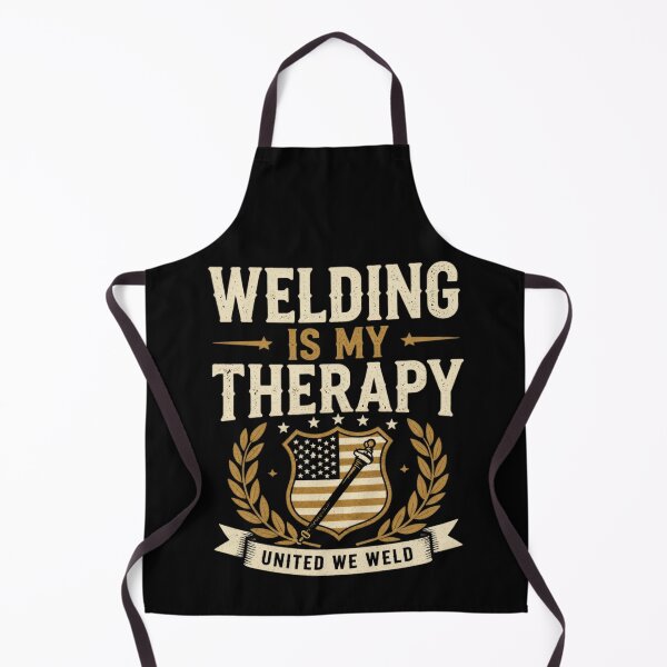 Item preview, Welding Is My Therapy | Patriotic Welder Shirt designed and sold by LabCore.