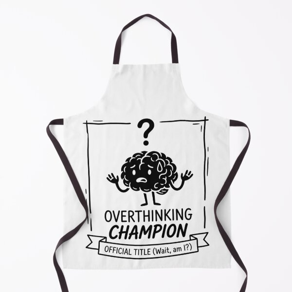 Item preview, Overthinking Champion Retro Aesthetic Mental Health designed and sold by TobattoVision Commodities.