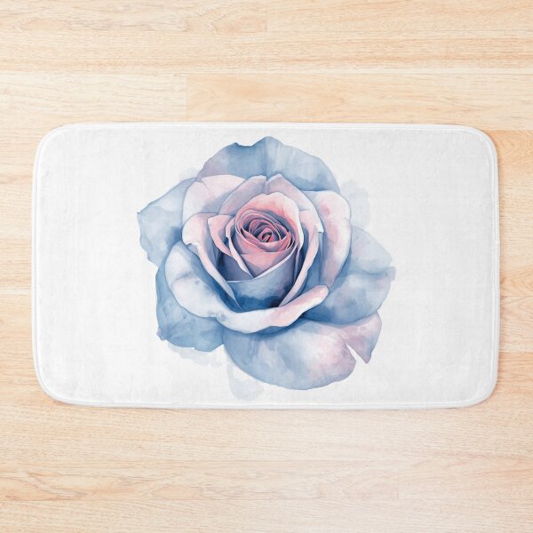 Item preview, Blue rose watercolor designed and sold by uunaa.