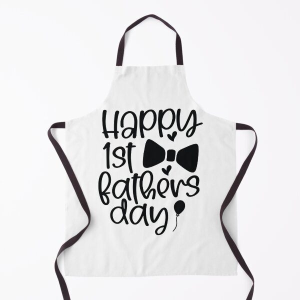 Item preview, Happy 1st Fathers Day - Cute First Fathers Day Retro Vintage New Dad Husband Family Born Baby Love Cool Gift designed and sold by FuzionRaptor.