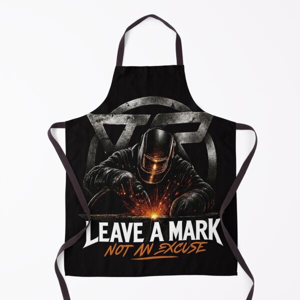 Item preview, Leave A Mark Not An Excuse | Motivational Welder Shirt designed and sold by LabCore.