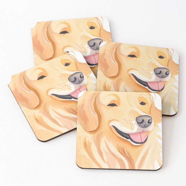 Item preview, Watercolour Golden Retriever Dog designed and sold by TheresaNicole.