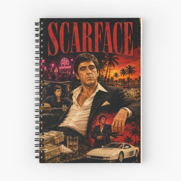 Item preview, Scarface 80s Crime Movie Poster designed and sold by aloefx.