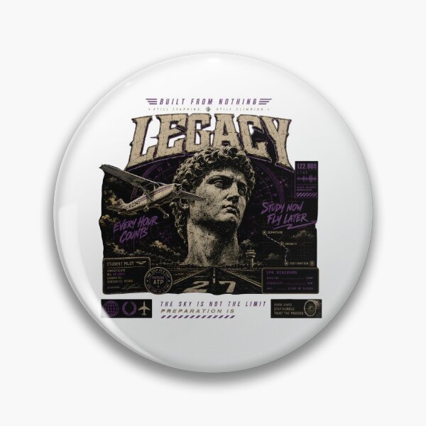 Item preview, Legacy Student Pilot Aviation Graphic designed and sold by See And Avoid.