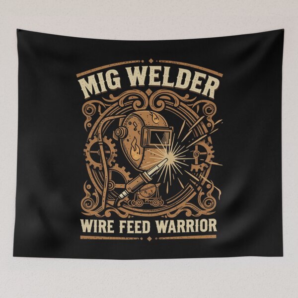 Item preview, MIG Welder Fast And Efficient | Welding shirt designed and sold by LabCore.