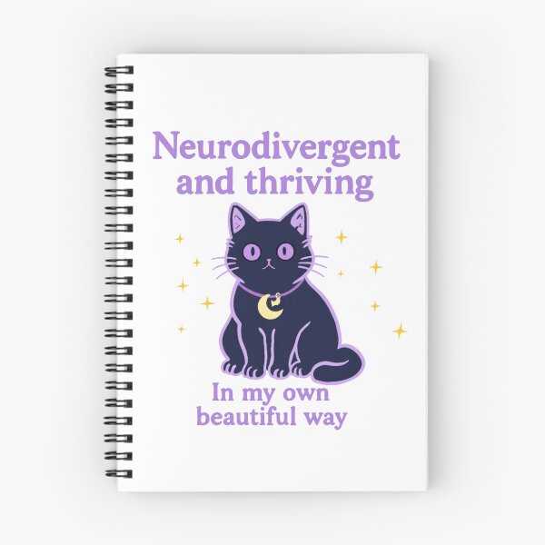 Item preview, Neurodivergent and thriving! Lunoir Lonely Cats Club designed and sold by Lunoir Lonely Cats Club.