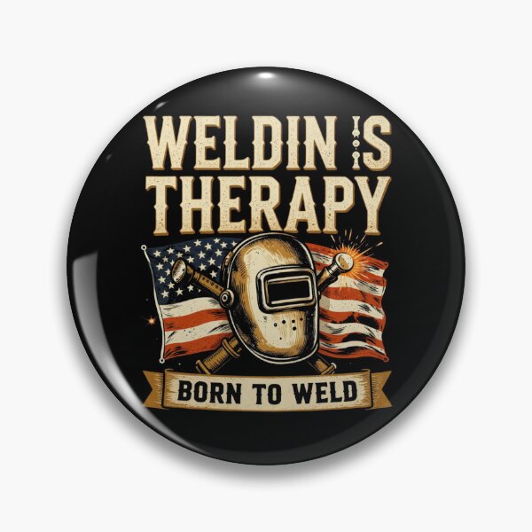 Item preview, Welding Is My Therapy | American Welder Shirt designed and sold by LabCore.