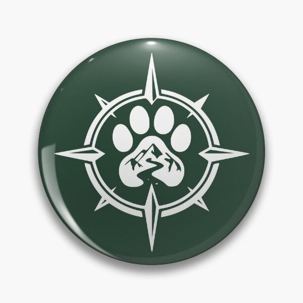 Item preview, Compass Paw Print Mountain Trail designed and sold by Corvoria.