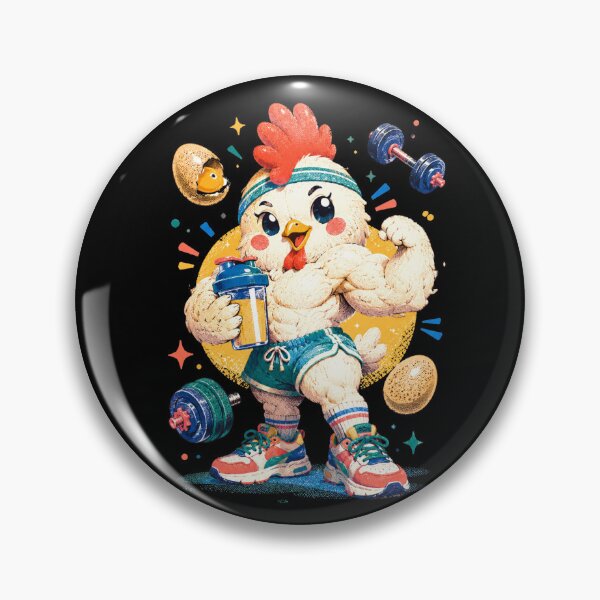 Item preview, LITTLE BODYBUILDING ROOSTER designed and sold by OUTHEX™ .