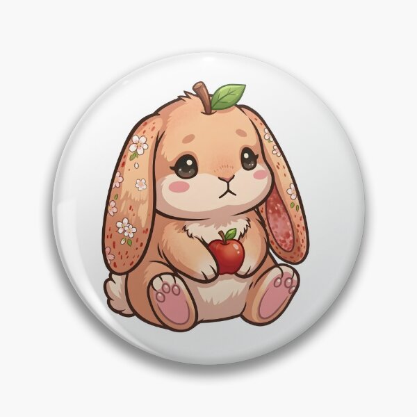 Item preview, Sakura Bunny With Apple designed and sold by D6rkT3chDemon.