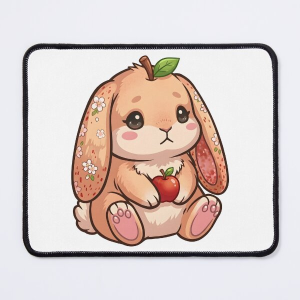 Item preview, Sakura Bunny With Apple designed and sold by D6rkT3chDemon.