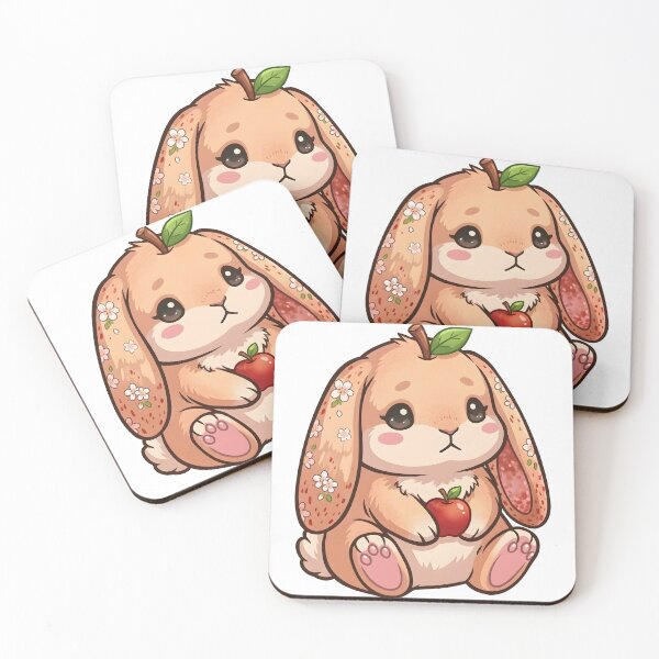 Item preview, Sakura Bunny With Apple designed and sold by D6rkT3chDemon.