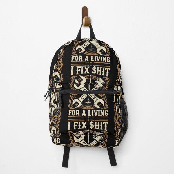 Item preview, I Fix Shit For A Living | Mechanic Shirt designed and sold by LabCore.