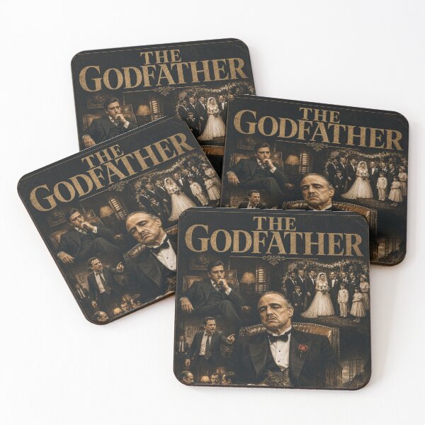 Item preview, The Godfather Mafia Movie Poster designed and sold by aloefx.