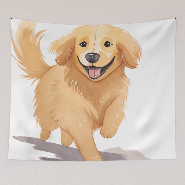 Item preview, Watercolour Golden Retriever Dog designed and sold by TheresaNicole.