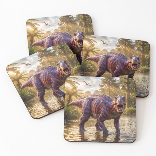 Item preview, Iguanodon Dinosaur Wades in Ancient Lake designed and sold by Tridentulus.