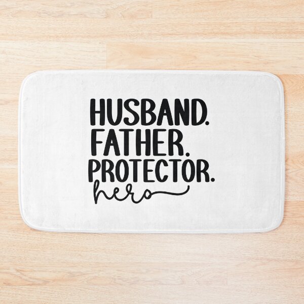 Item preview, Husband Father Protector Hero - Cute Fathers Day Retro Vintage Super Dad Family Love Cool Men Gift designed and sold by FuzionRaptor.