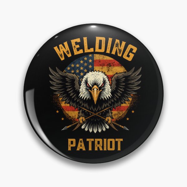 Item preview, Welding Eagle | American Flag Shirt designed and sold by LabCore.