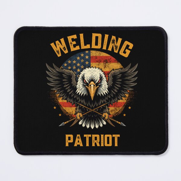 Item preview, Welding Eagle | American Flag Shirt designed and sold by LabCore.