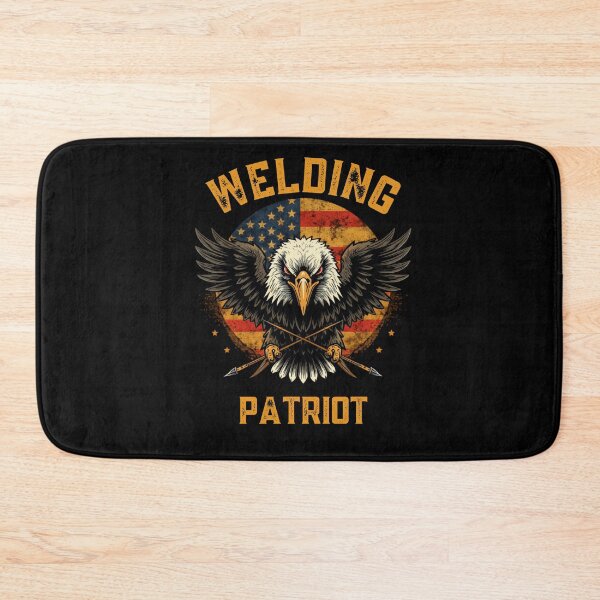 Item preview, Welding Eagle | American Flag Shirt designed and sold by LabCore.