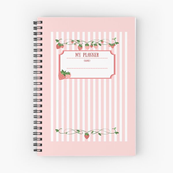 Item preview, Strawberry Planner designed and sold by Midnight03641.