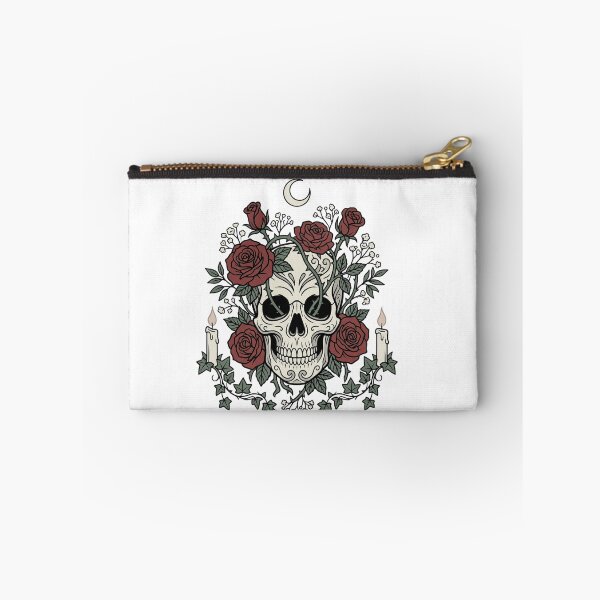 Item preview, Gothic Floral Skull – Dark Romantic Goth Shirt Art designed and sold by AlexNik.