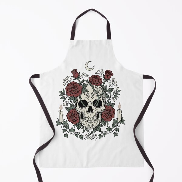 Item preview, Gothic Floral Skull – Dark Romantic Goth Shirt Art designed and sold by AlexNik.