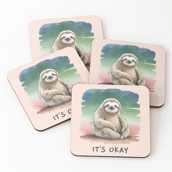 Item preview, sloth - it's okay designed and sold by 123ks.