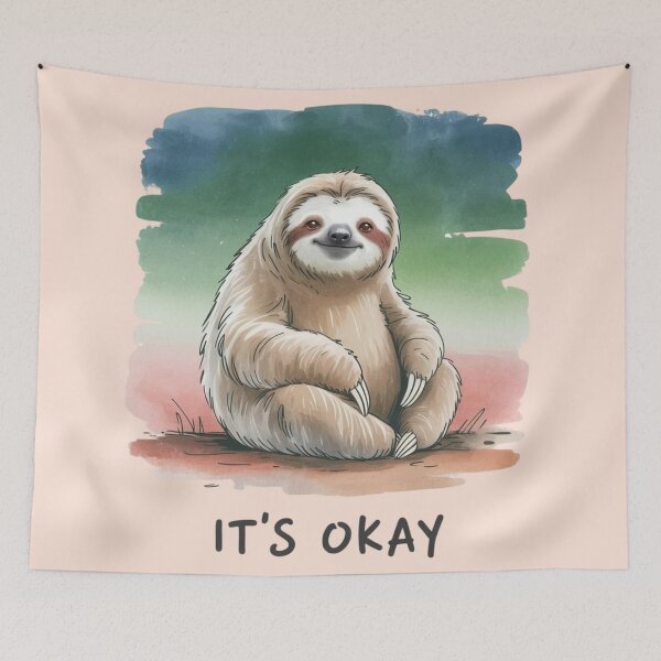 Item preview, sloth - it's okay designed and sold by 123ks.